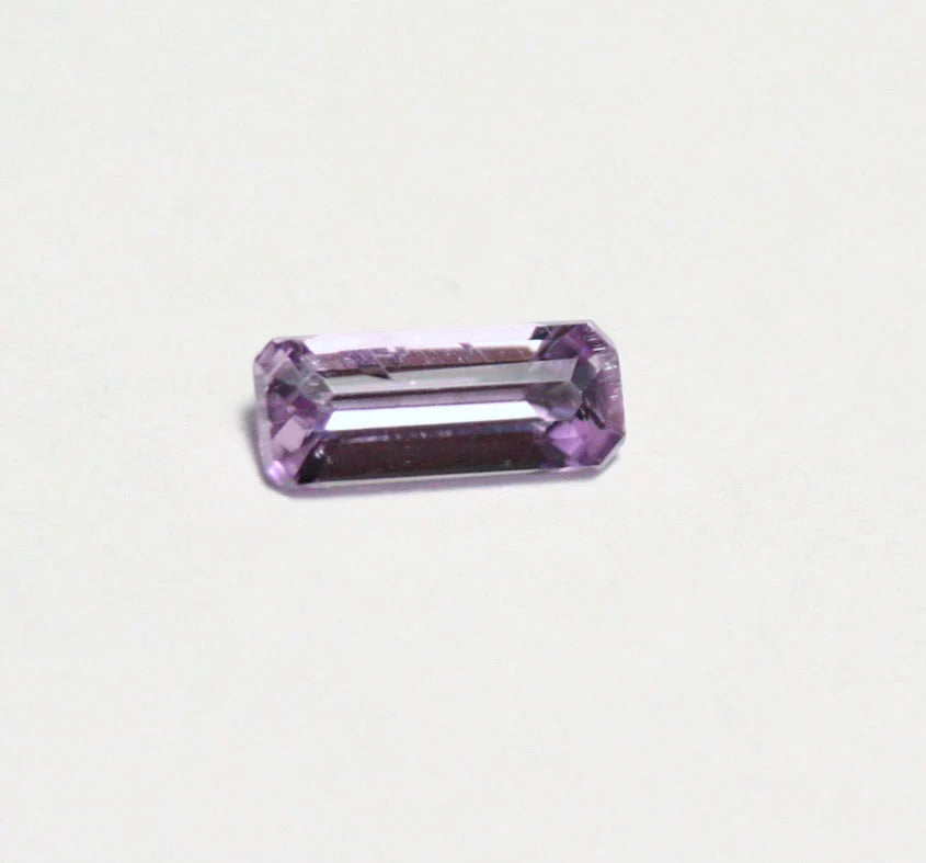 Afghani Diaspore 0.42ct Rare Pink Purple Diaspore New Find - Afghanistan 7x3mm