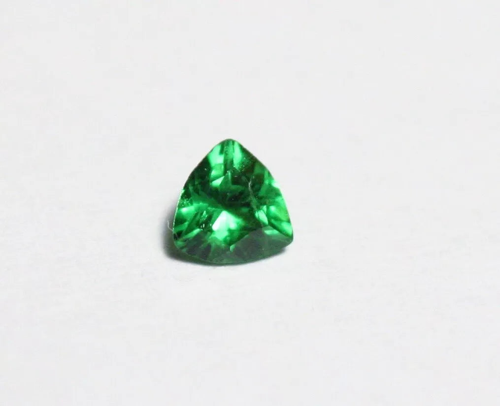 Tsavorite Garnet 0.15ct Rare Emerald Green Genuine Fine Gem Tanzania 3.2x3.2mm