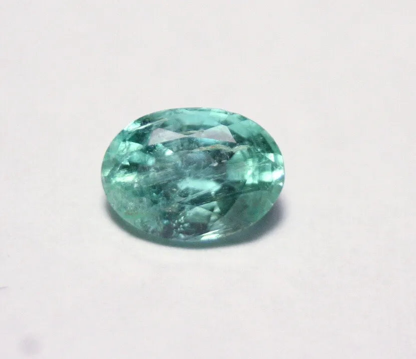 Panjshir Valley Emerald 0.65ct Rare Natural Green Beryl Afghan Oval Cut 6x5mm