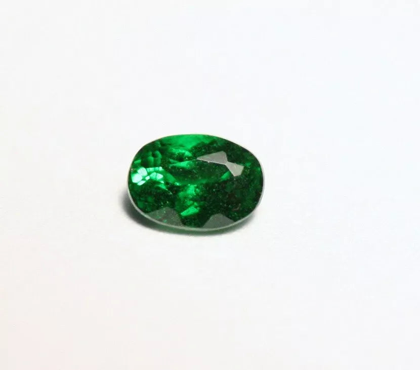 Tsavorite Garnet 0.28ct Rare Emerald Green Natural Fine Gem - Tanzania 4x3mm