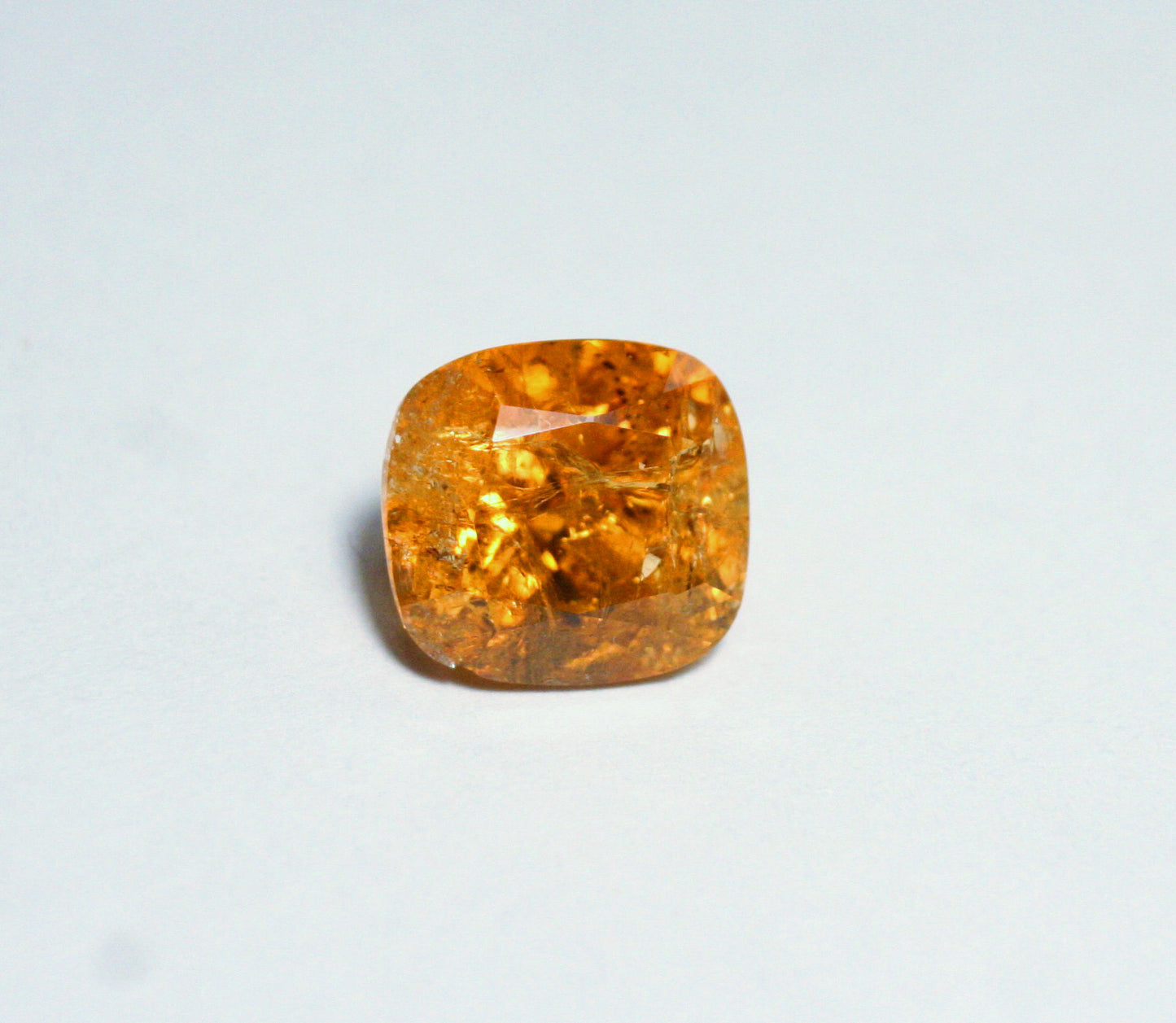 Imperial Topaz 10.45ct Ouro Preto, Brazil, Natural Untreated Rare AAA Topaz 12x11mm