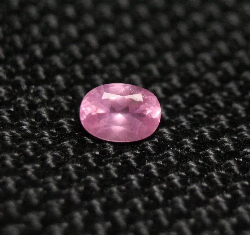 Mahenge Pink Spinel 0.35ct Rare Fluorescent Fine Natural Spinel Oval Cut 5x4mm