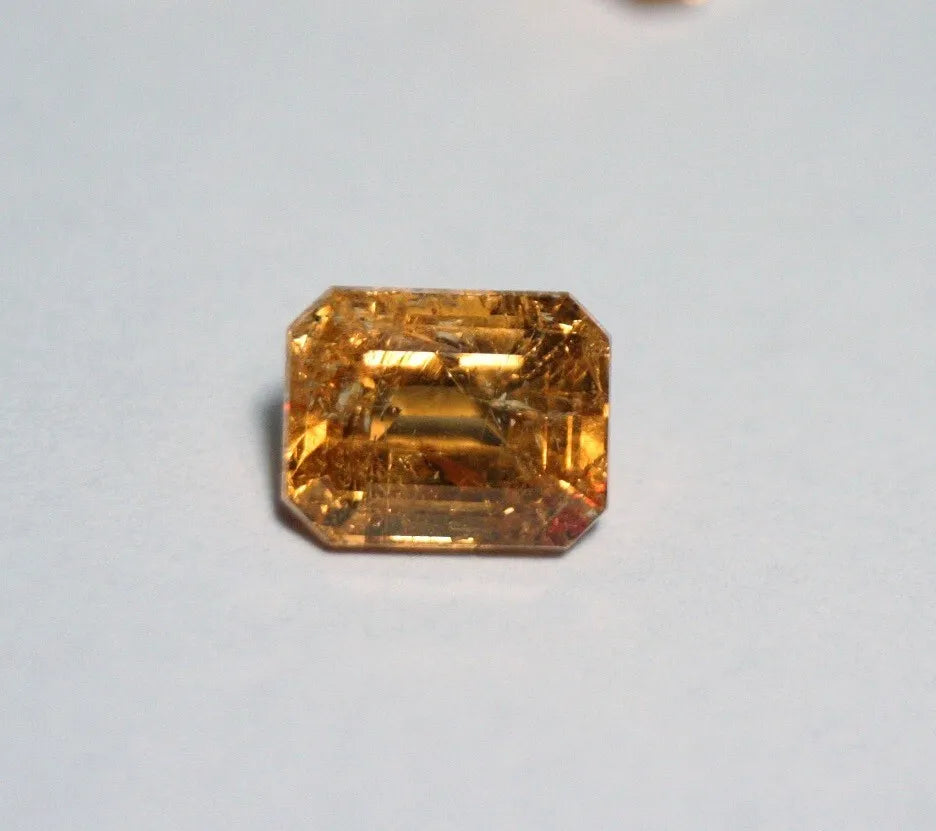 Imperial Topaz 4.6ct Ouro Preto, Brazil, Natural Untreated Rare AAA Topaz 10x8mm