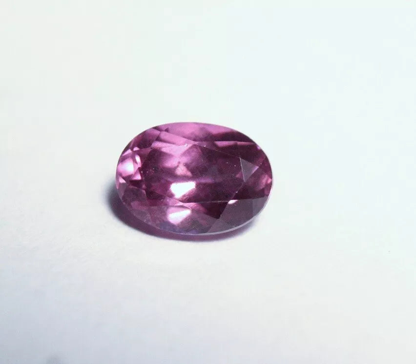 Pink Colour Shift Mahenge Garnet 1.18ct Rare Pastel Pyrope Garnet Precision Cut 7x4mm