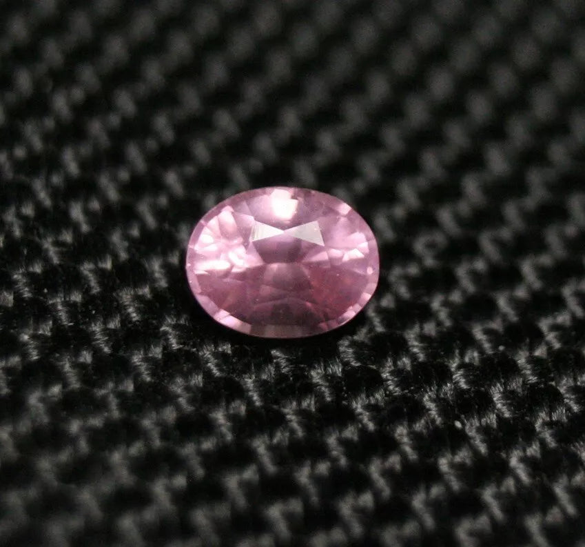 Mahenge Pink Spinel 0.56ct Rare Fluorescent Fine Natural Spinel Oval Cut 5x4mm