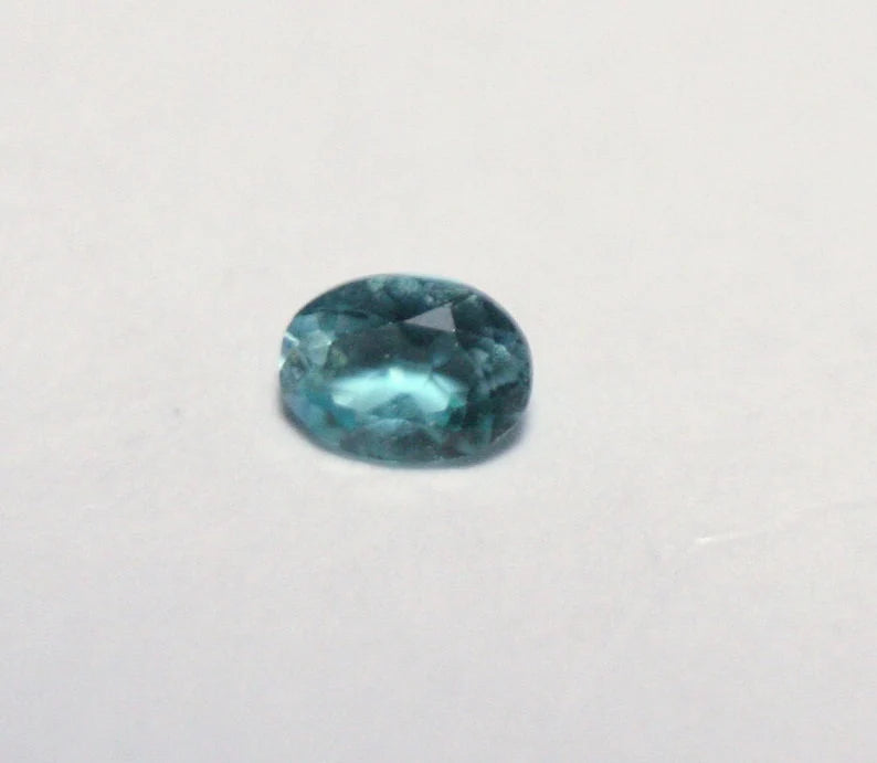 Rare Grandidierite 0.07ct Exceptional Gem Quality Madagascan Grandidierite 3x2mm AAA