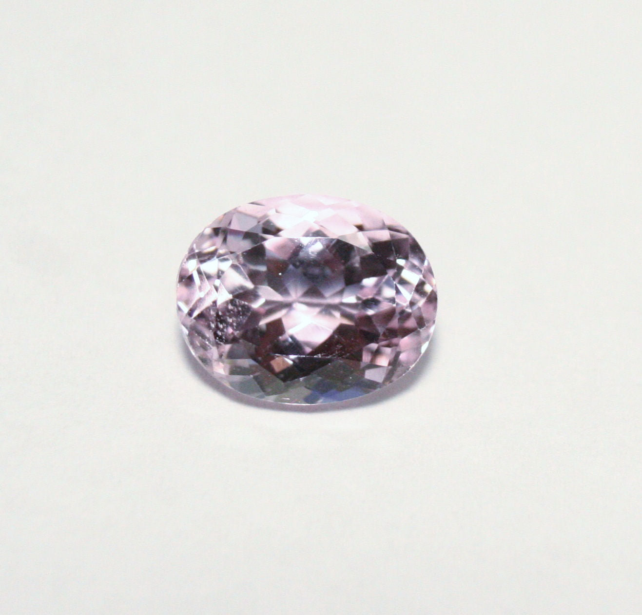 Pink Kunzite 3.4ct Madagascar Scintillating Custom Cut Oval 10x8mm