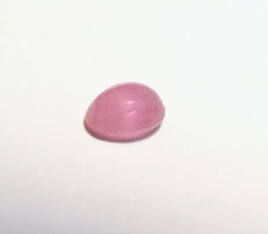 Pezzottaite Cabochon 0.22ct Ultra Rare Neon Raspberry Beryl Madagascar 4x3mm