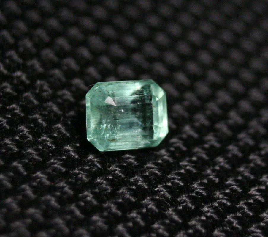 Panjshir Valley Emerald 0.67ct Rare Natural Genuine Afghan Light Green Natural Beryl 5x4mm