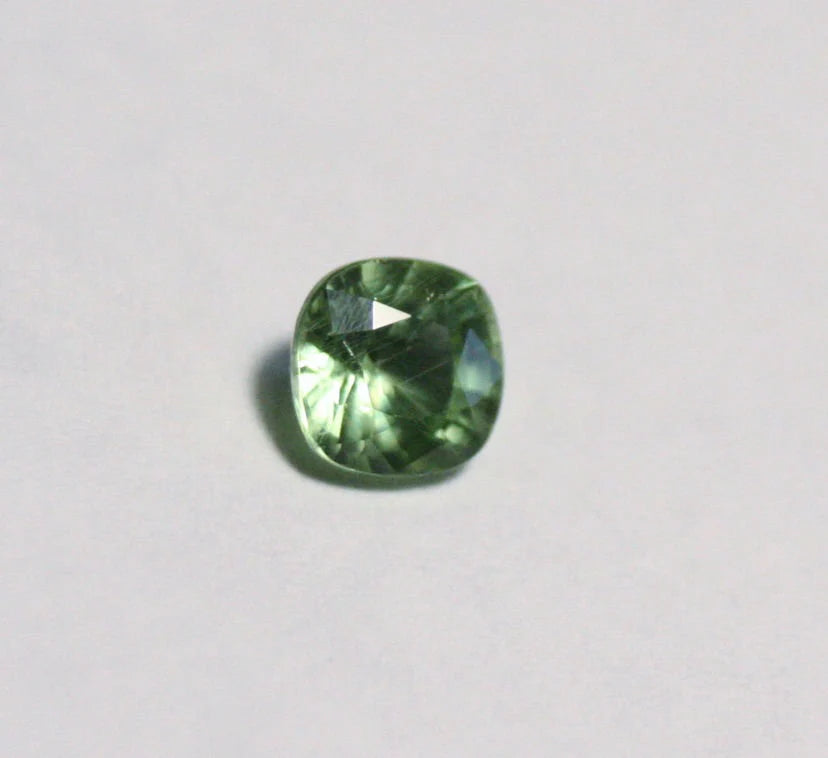 Merelani Mint Grossular Garnet 0.44ct Rare Faceted Garnet Fluorescent Gem 4x4mm