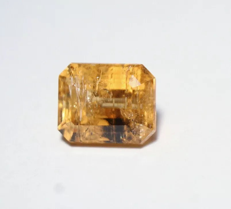 Imperial Topaz 6.2ct Ouro Preto, Brazil, Natural Untreated Rare AAA Topaz 11x9mm