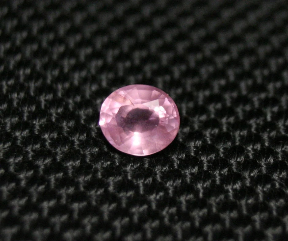 Mahenge Silky Pink Spinel 0.59ct Rare Fluorescent Oval Cut Gem 5x4.8mm Tanzania