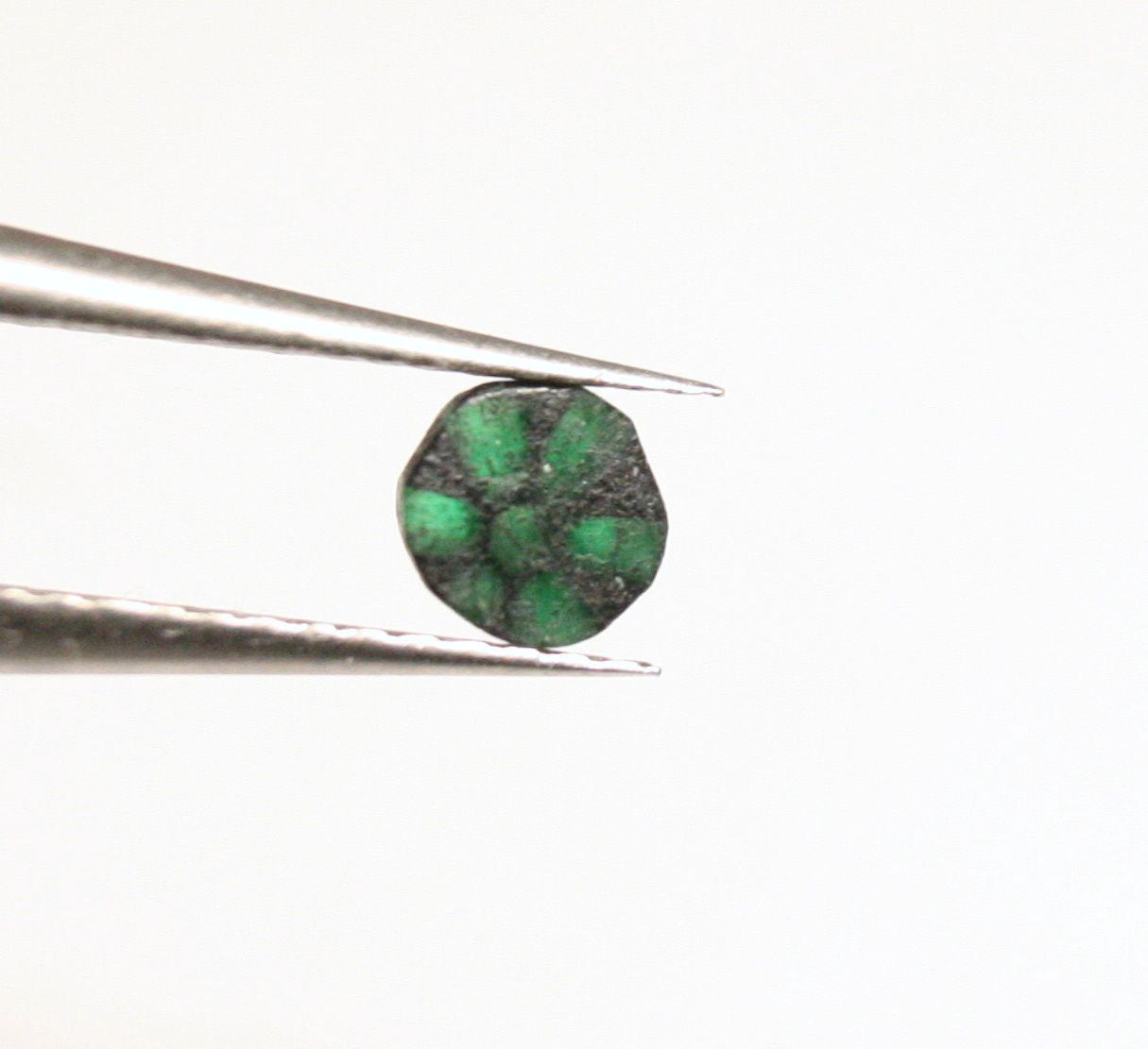 Colombian Trapiche Emerald 0.28ct Stunning Rare Natural Emerald - 4x4mm