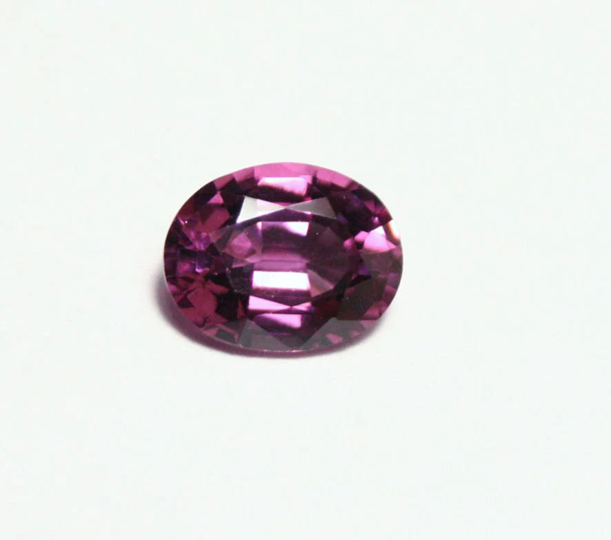 Mahenge Garnet 1.05ct Pastel Pink Purple Stunning Rare Garnet Tanzania Oval Cut 7x5mm