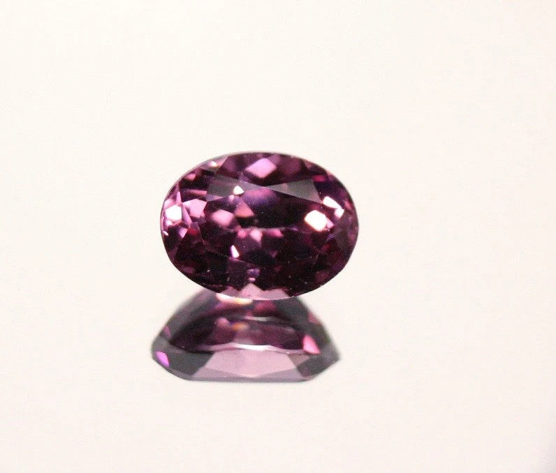 Mahenge Garnet 1.15ct Pastel Pink Purple - Stunning Rare Garnet Tanzania Oval Cut 7x5mm