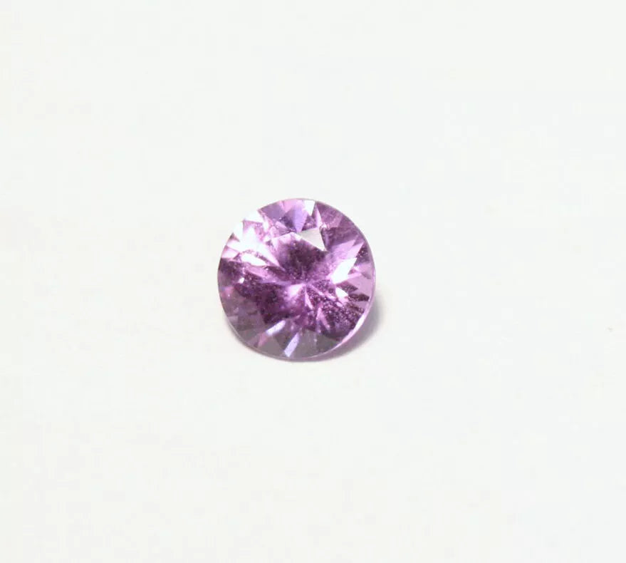 Umba Sapphire 0.38ct Hot Pink Untreated Natural Sapphire Tanzania 4x4mm