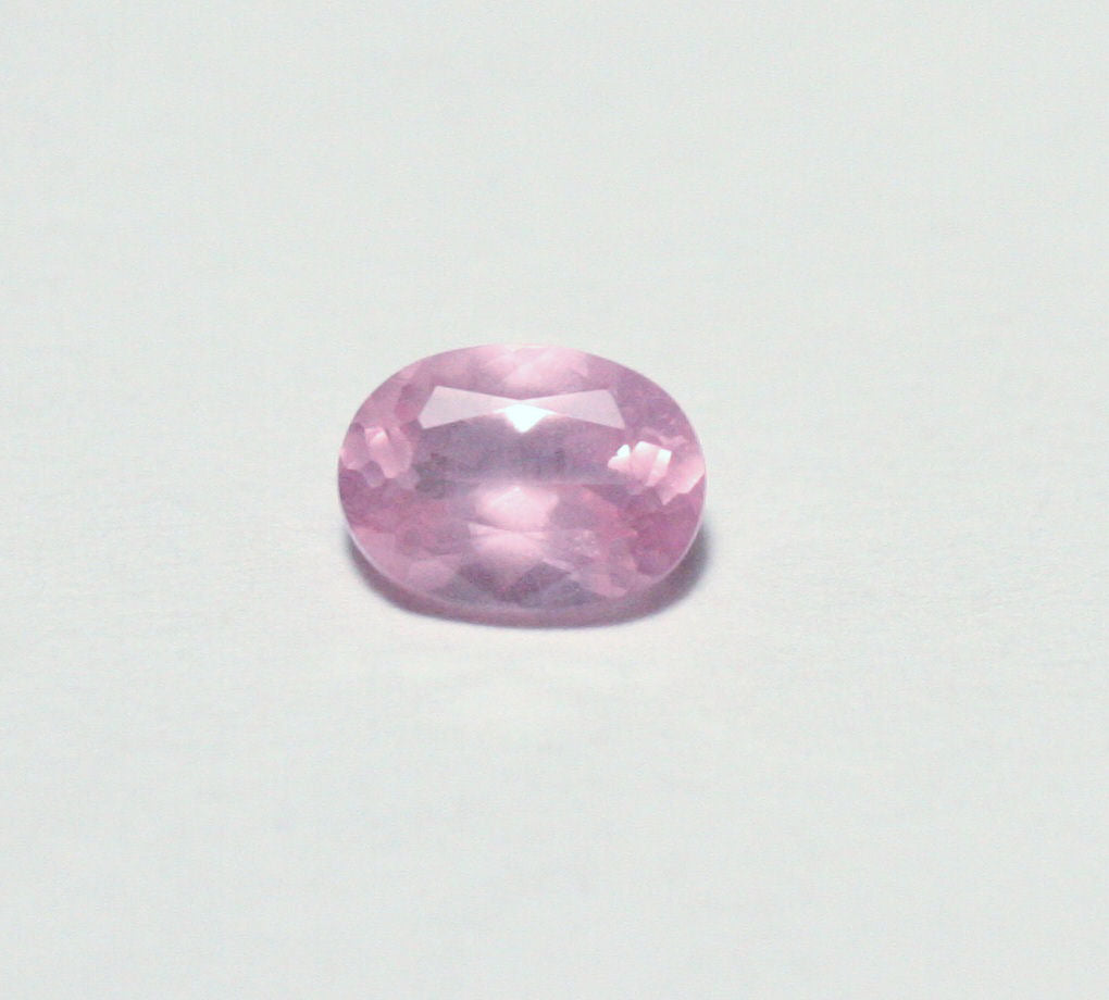 Mahenge Pink Spinel 0.5ct Rare Fluorescent Oval Cut Gem 6x4mm Tanzania