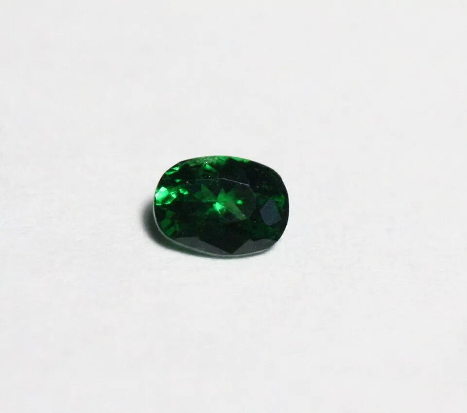 Tsavorite Garnet 0.20ct Rare Emerald Green Natural Fine Garnet Tanzania 4x3mm