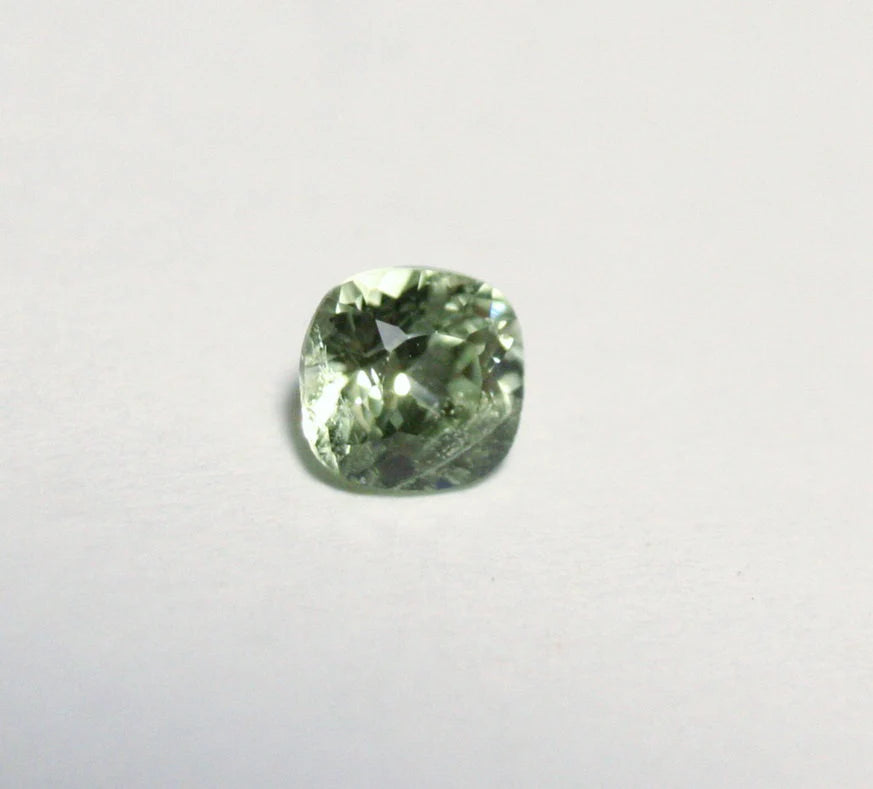 Merelani Mint Grossular Garnet 0.36ct Rare Faceted Garnet Fluorescent Gem 4x4mm