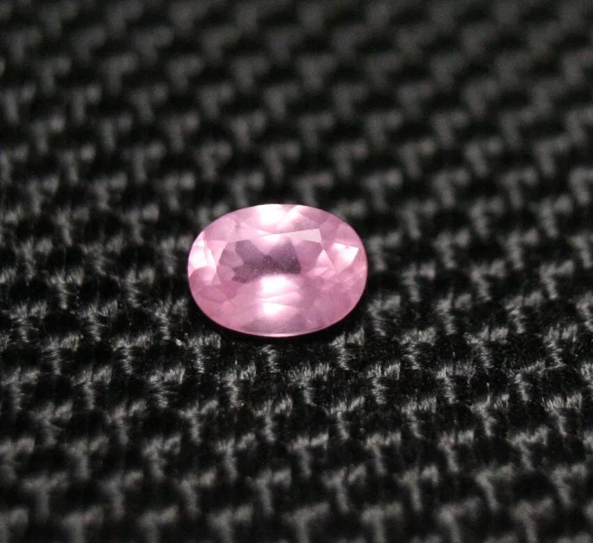 Mahenge Pink Spinel 0.33ct Rare Fluorescent Fine Natural Spinel Oval Cut 5x4mm