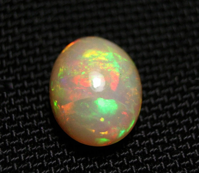 Welo Honey Opal Cabochon 8.2ct Rainbow Blaze AAA Natural Opal See Video 16x12mm