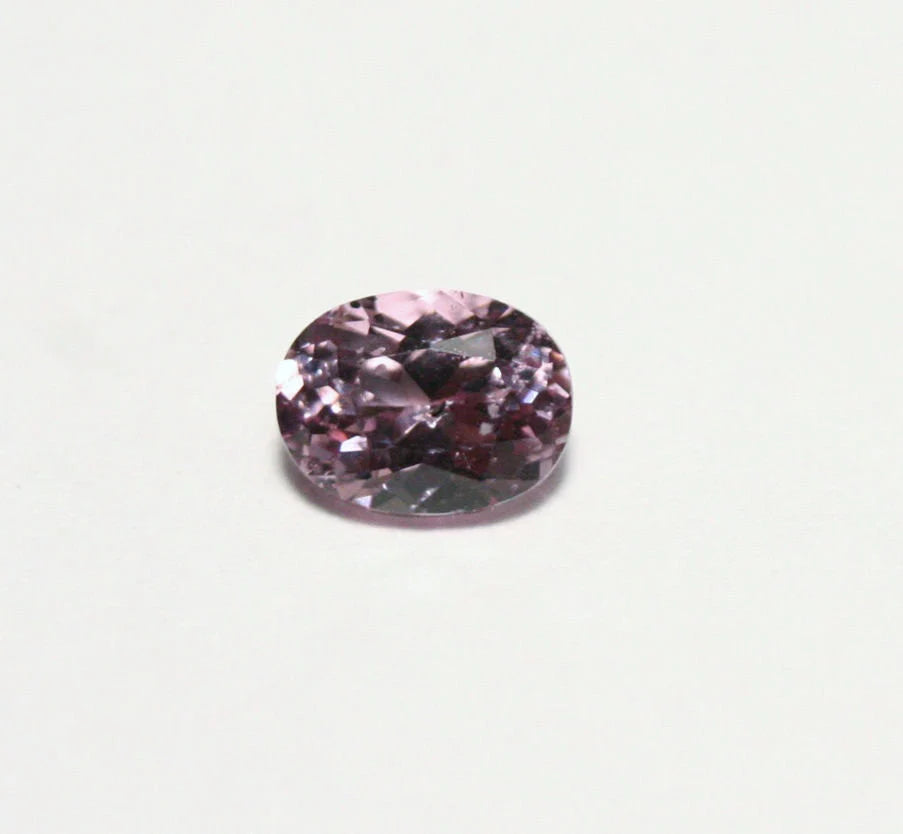 Pink Pastel Malaya Garnet 0.81ct Madagascar High Pyrope Colour Shift Garnet 6x4mm