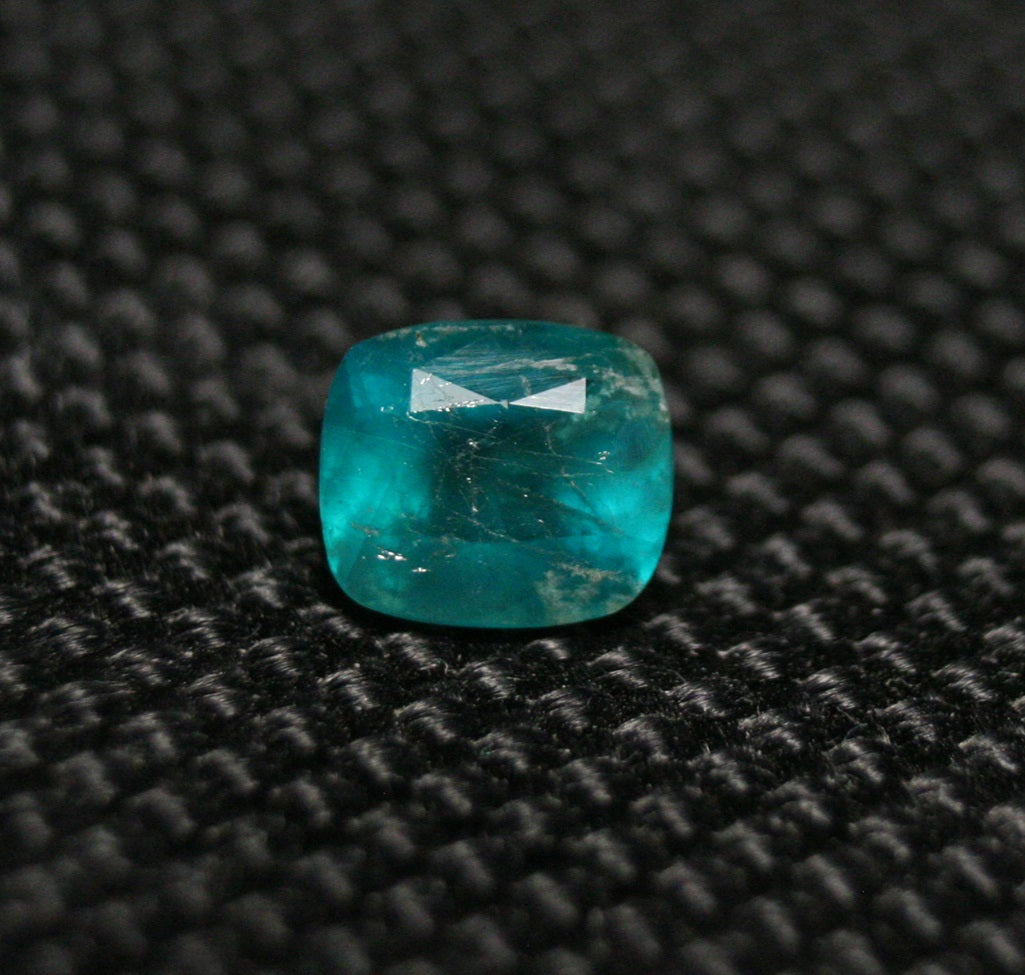 Hauyne 0.93ct Ultra Rare Electric Teal Hauynite Excellent Clarity Afghanistan