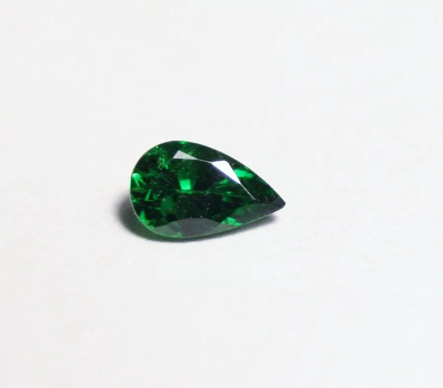 Tsavorite Garnet 0.32ct Rare Emerald Green Natural Fine Gem 5x3mm Tanzania