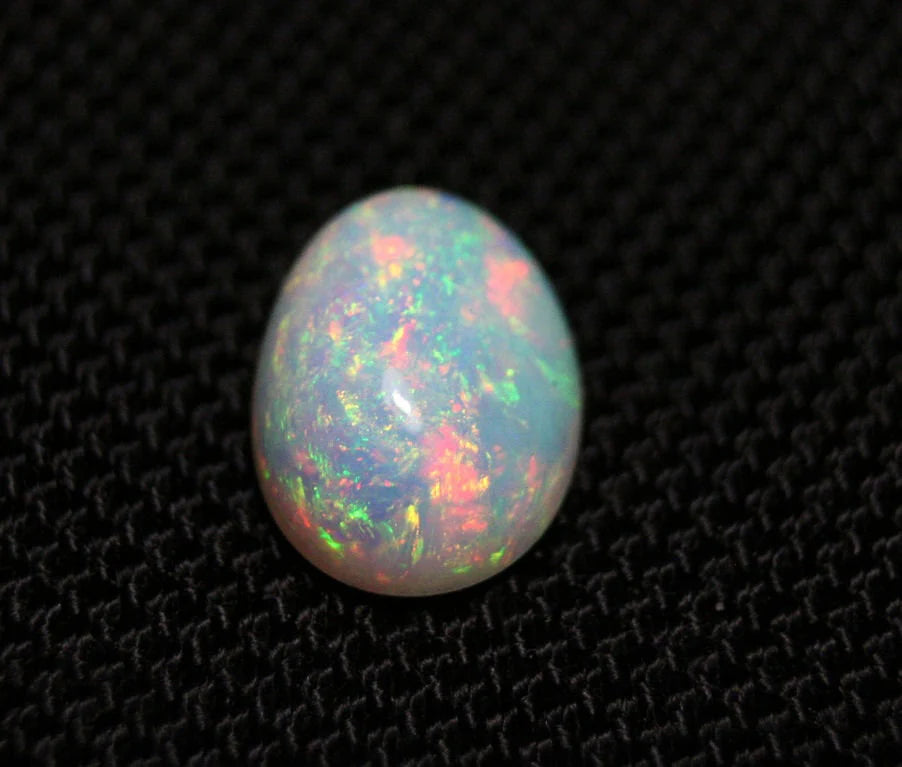 Welo Precious Opal Cabochon 4.8ct Rainbow Blaze AAA Rare Natural Opal See Video