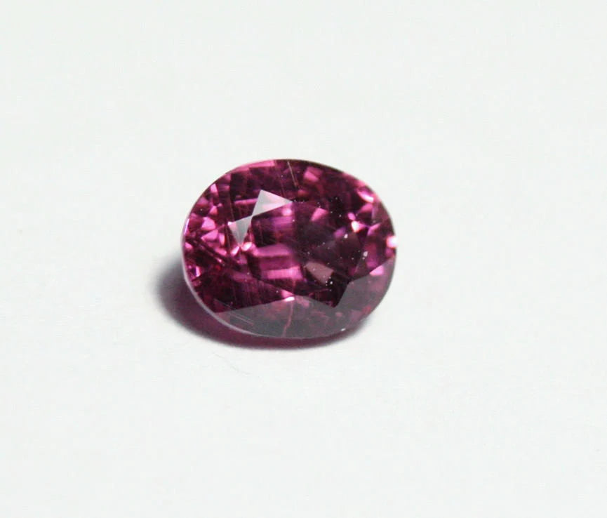 Mahenge Garnet 1.06ct Pastel Pink Purple Stunning Rare Garnet Tanzania Oval Cut 6x5mm