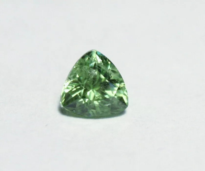 Kornerupine 0.44ct Natural Prismatine Rare Gem Tanzania Mint Green 4.5x4.5mm AAA