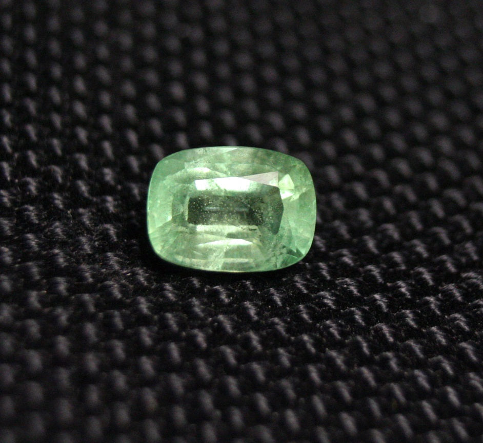 Kornerupine 1.76ct Natural Prismatine Rare Gem Tanzania Lime Green 8x6mm AAA