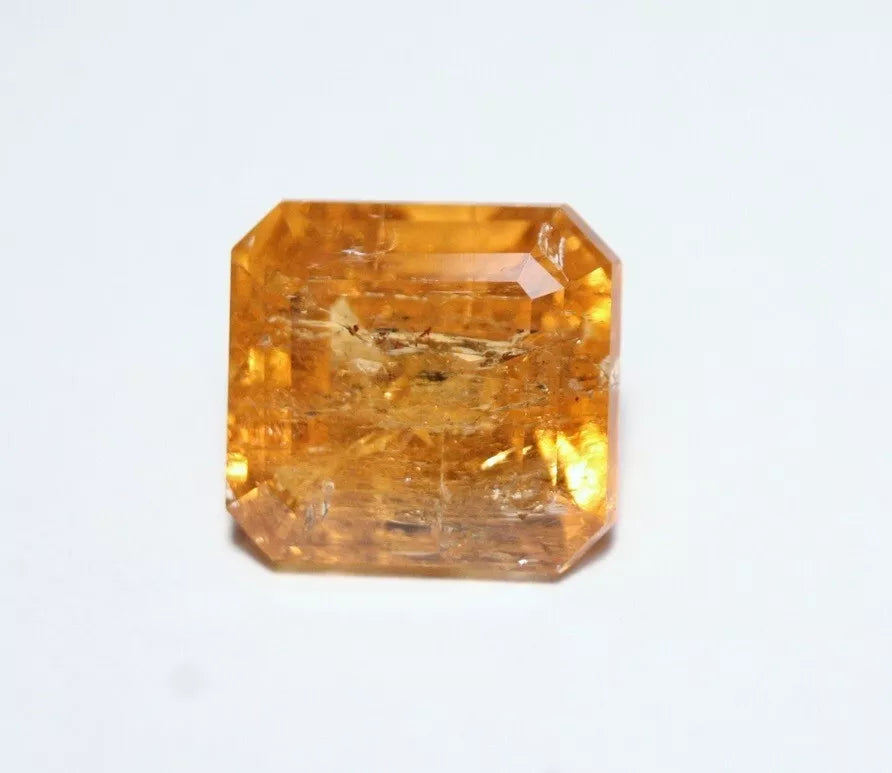 Imperial Topaz 10ct Ouro Preto, Brazil, Natural Untreated Rare AAA Topaz 12x11mm