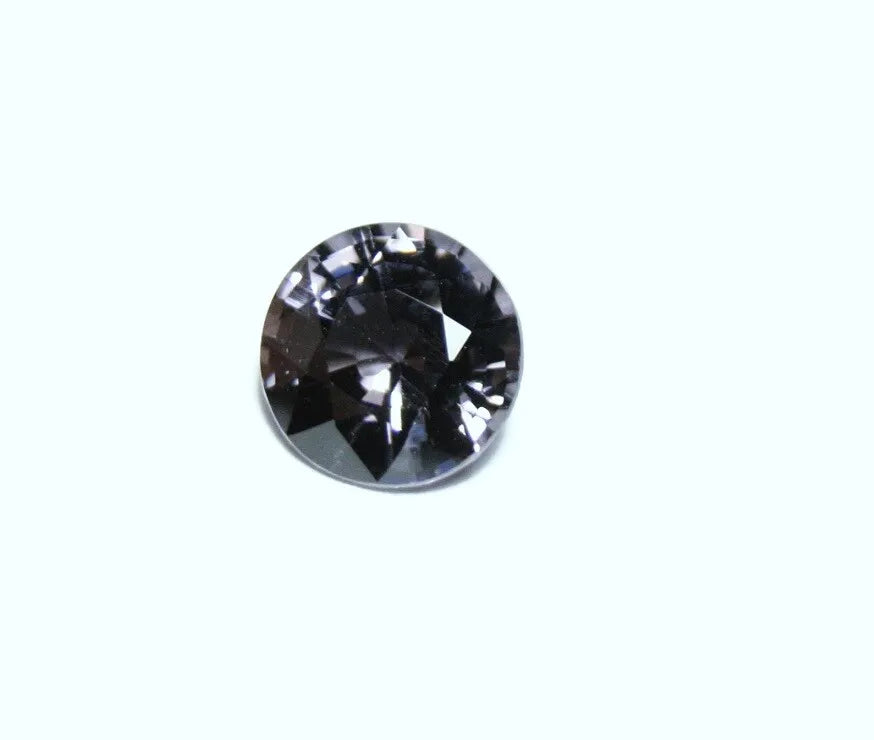 Mahenge Dark Indigo Spinel 1.47ct Unique Indigo Natural Spinel Round Cut Gem 7x7