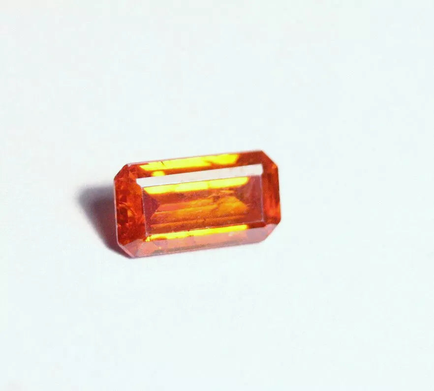 Sphalerite 2.17ct Vibrant Emerald Cut Gemstone Spain Gem Sphalerite 10x5mm