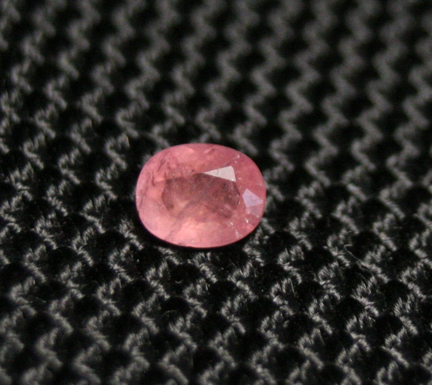 Pezzottaite 0.3ct Ultra Rare Neon Raspberry Beryl Madagascar 5x4mm