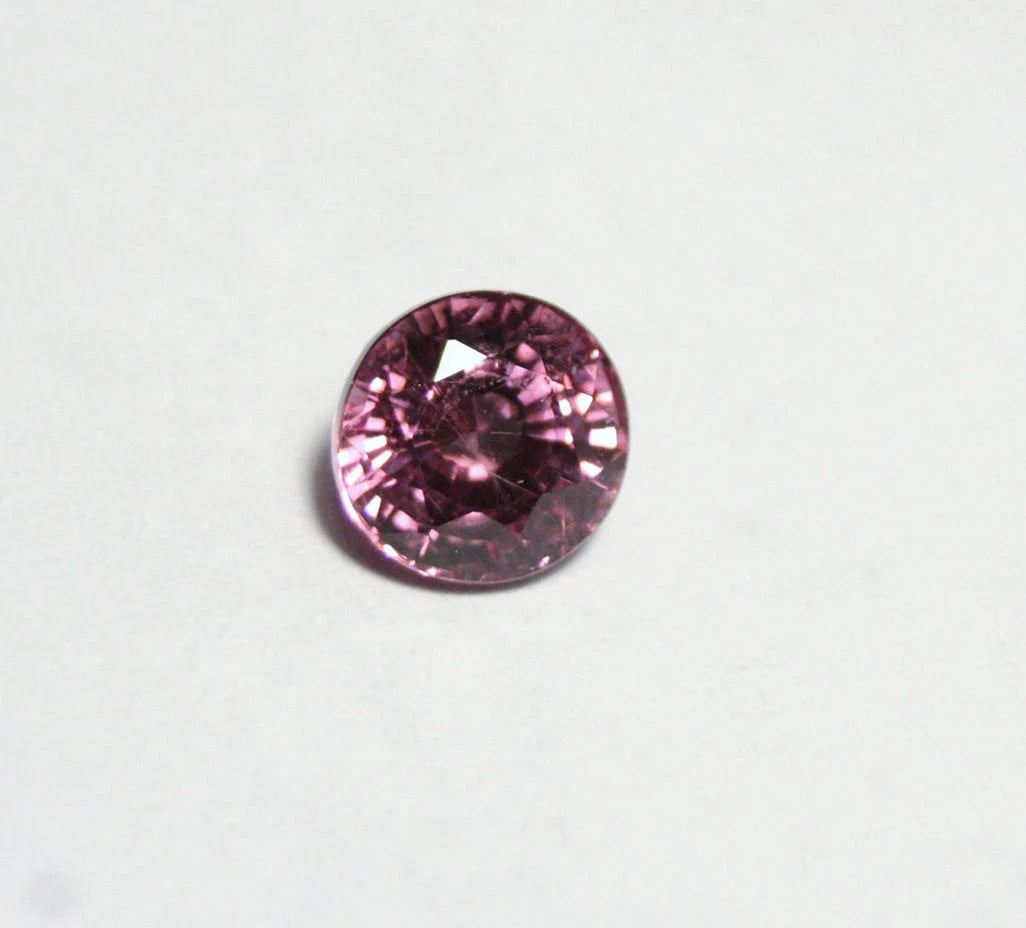 Rare Pink Pastel Pyrope Colour Shift Garnet 1.67ct Tanzania 7x7mm