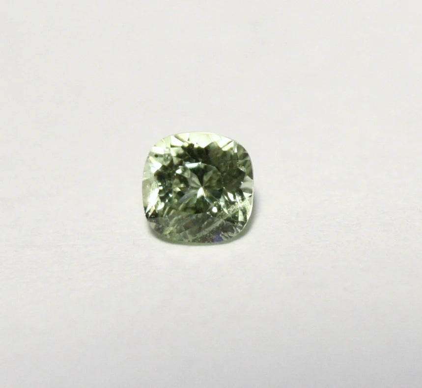 Merelani Mint Grossular Garnet 0.36ct Rare Faceted Garnet Fluorescent Gem 4x4mm