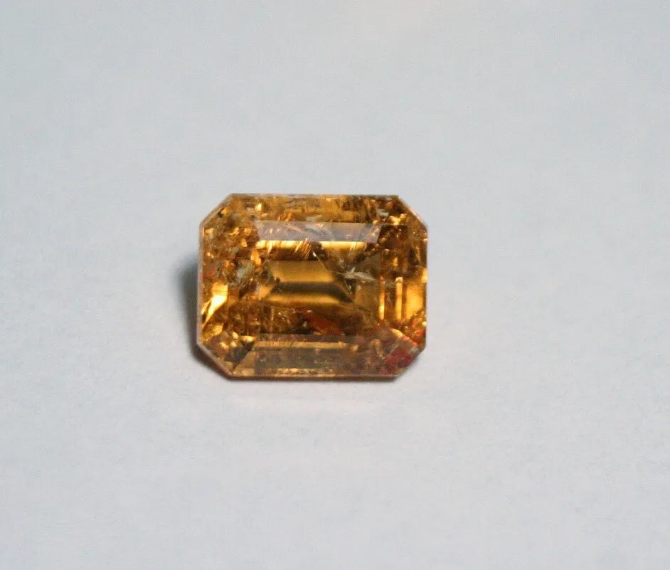 Imperial Topaz 4.6ct Ouro Preto, Brazil, Natural Untreated Rare AAA Topaz 10x8mm