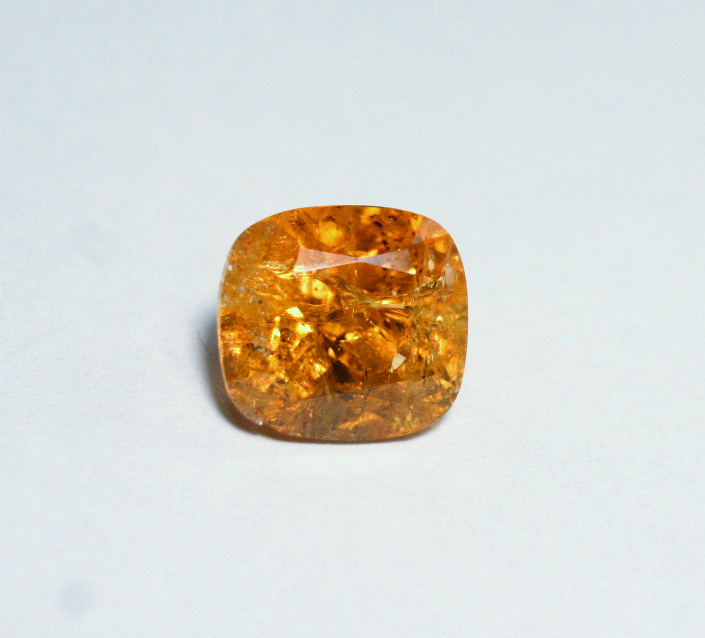 Imperial Topaz 10.45ct Ouro Preto, Brazil, Natural Untreated Rare AAA Topaz 12x11mm