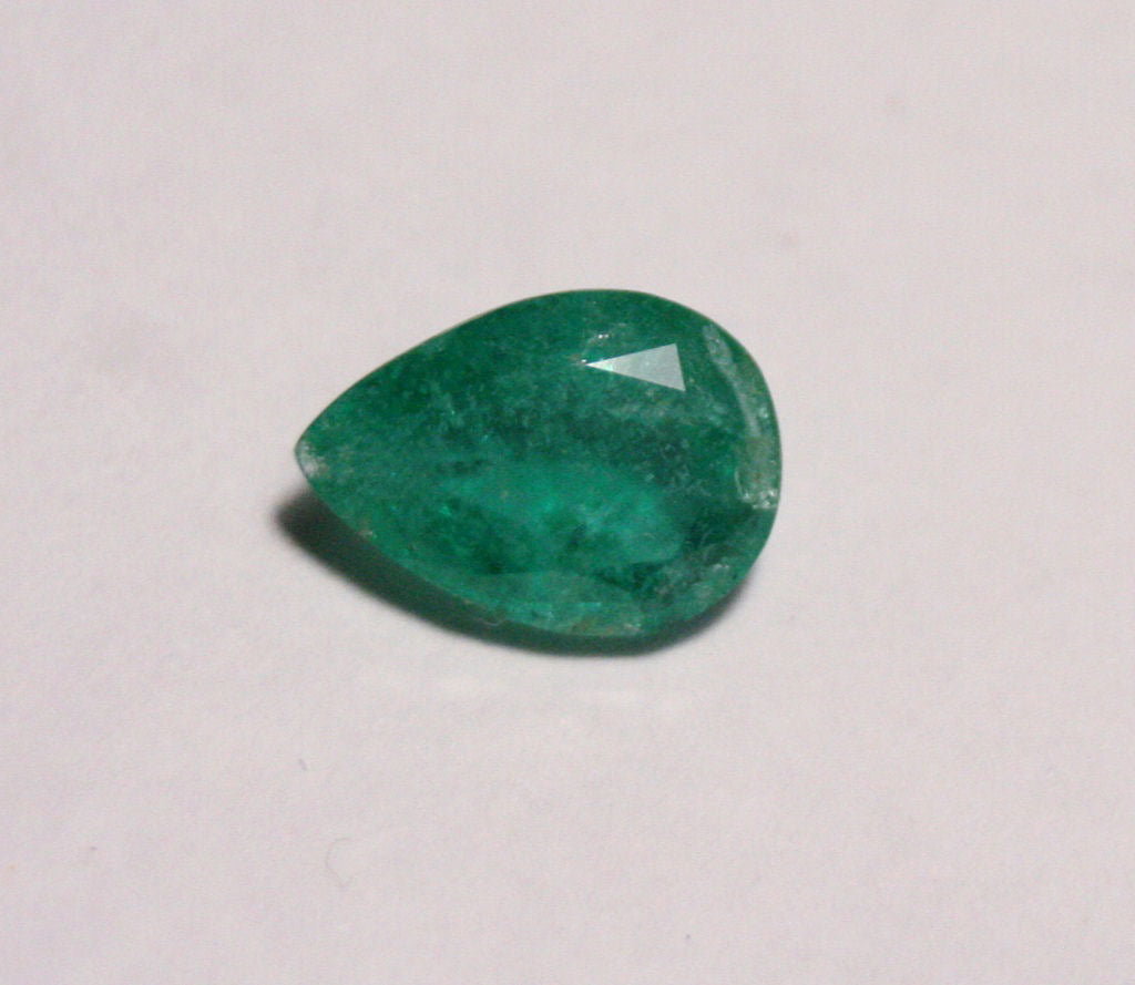 Colombian Muzo Emerald 1ct Stunning Deep Green Natural Columbian Emerald 8x6mm