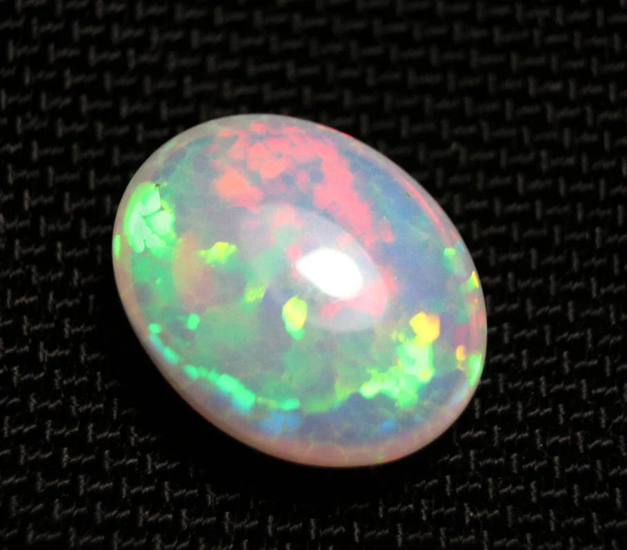 Welo Crystal Opal Cabochon 8.8ct Harlequin Honeycomb AAA Natural Opal See Video