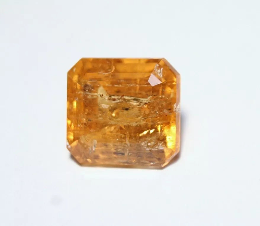 Imperial Topaz 10ct Ouro Preto, Brazil, Natural Untreated Rare AAA Topaz 12x11mm