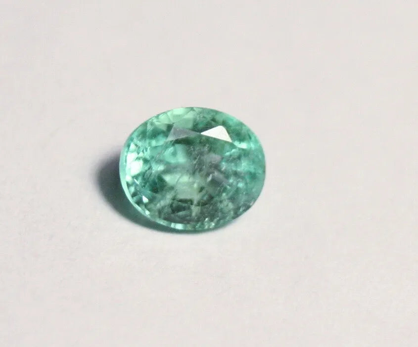 Panjshir Valley Emerald 1.05ct Rare Natural Oval Cut Genuine Afghan Emerald 7x6mm