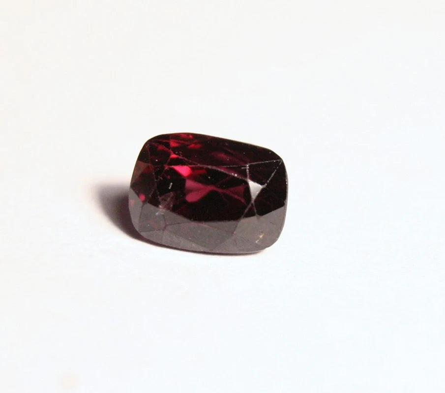 Burmese Antique Noble Red Spinel 1.73ct Beautiful Rare Cushion Cut Gem 7x5mm