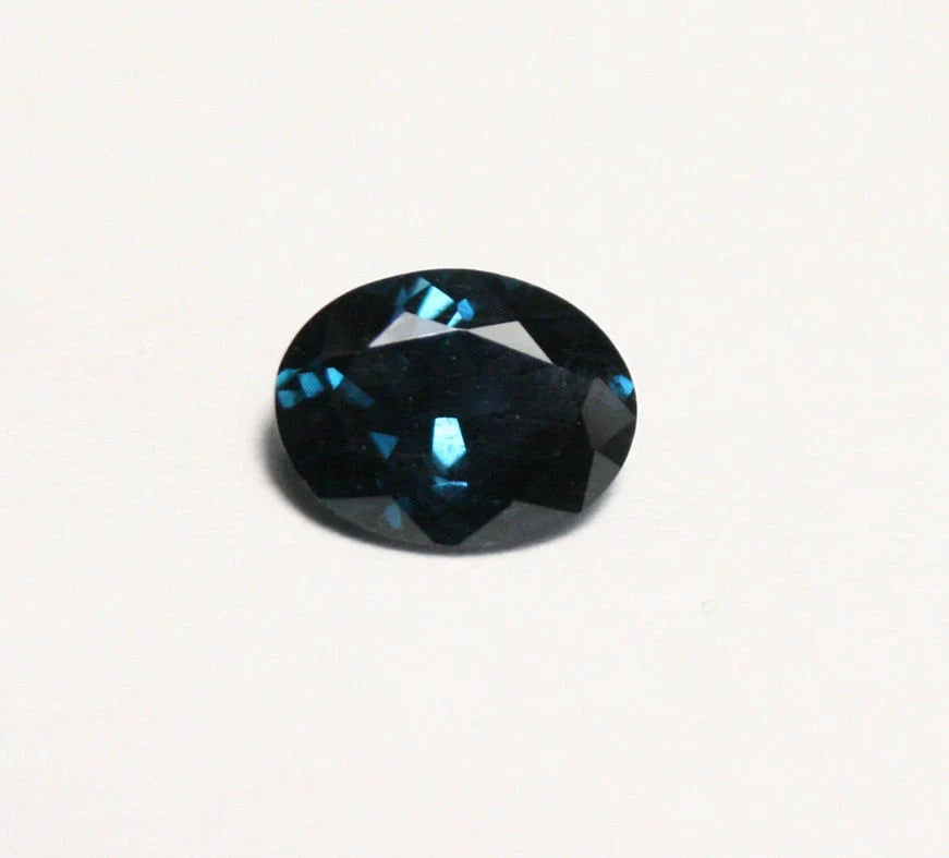 Mahenge Teal Blue Spinel 0.75ct Rare Oval Cut Natural Spinel 6x5mm AAA Tanzania