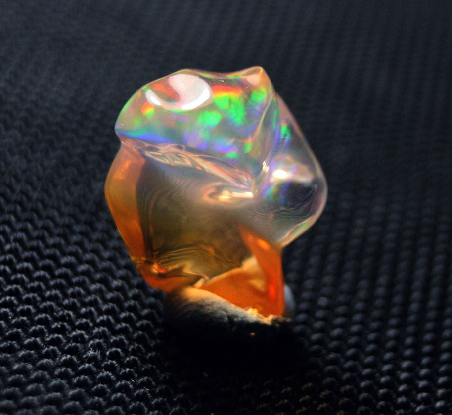 Rare Mexican Contraluz Precious Opal 15.8ct Stunning Rutile Water Opal