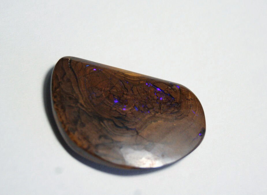 Boulder Opal Cabochon 35ct Koroit Yowah Australia - Neon Veins See Video