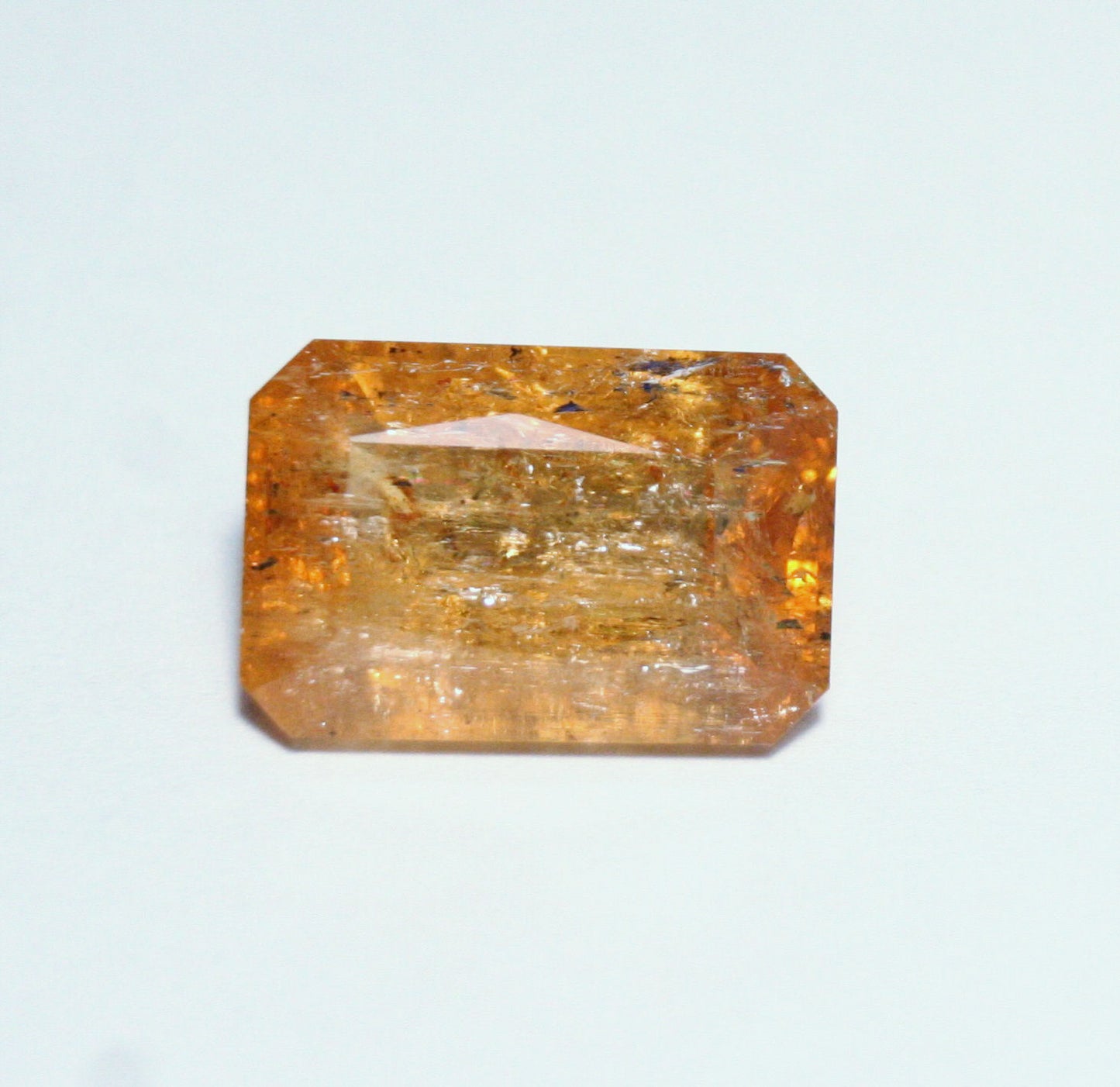 Imperial Topaz 14.1ct Ouro Preto, Brazil, Natural Untreated Rare Orange Topaz 16x11mm