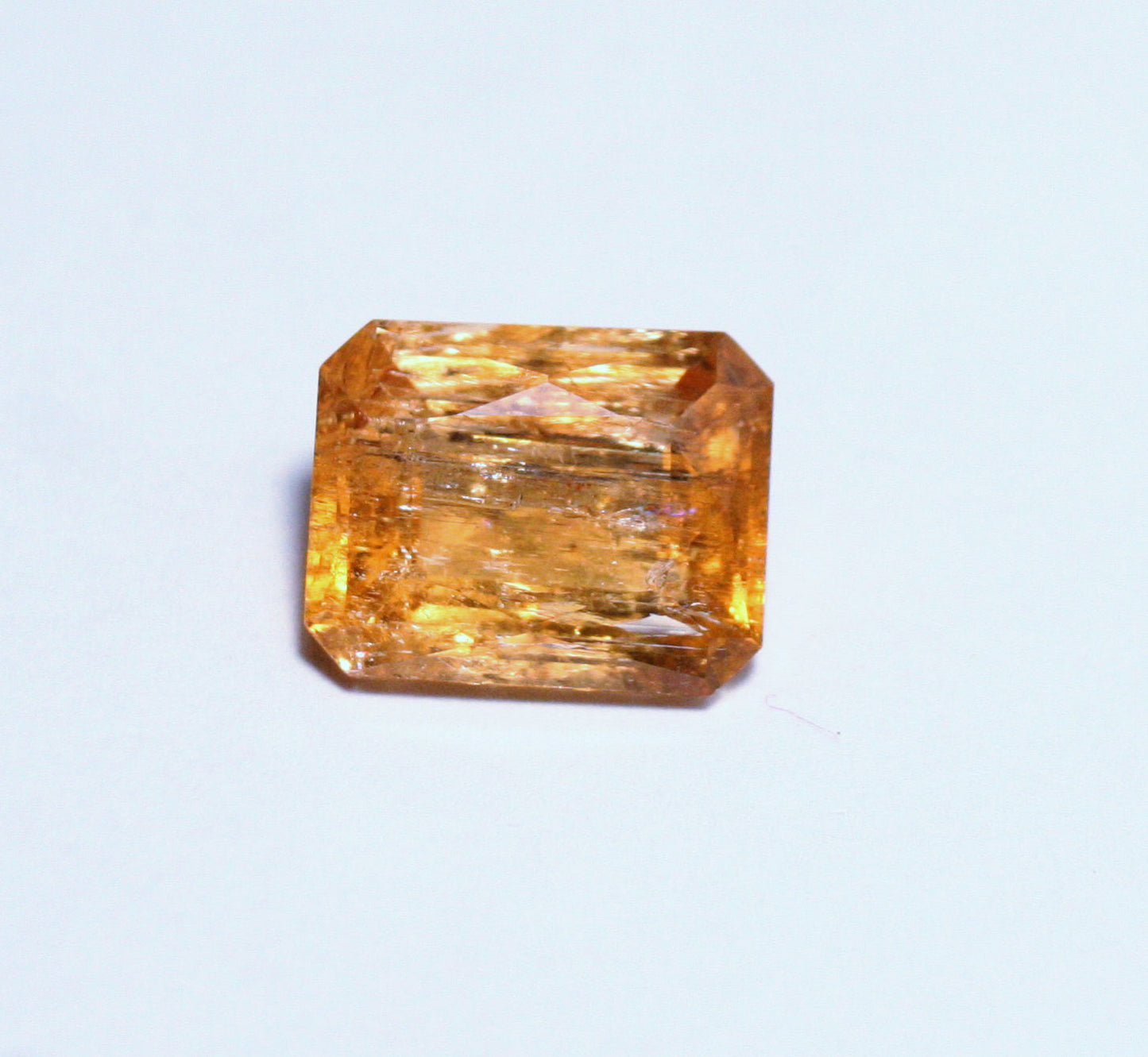 Imperial Topaz 5.9ct Ouro Preto, Brazil, Natural Untreated Rare AAA Topaz 11x9mm